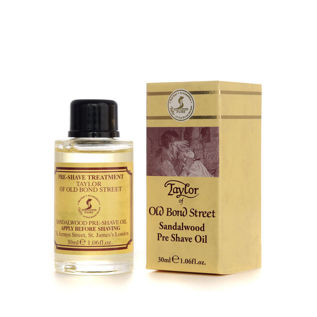 Taylor of Old Bond Street Pre shave Olie Sandalwood 30ml