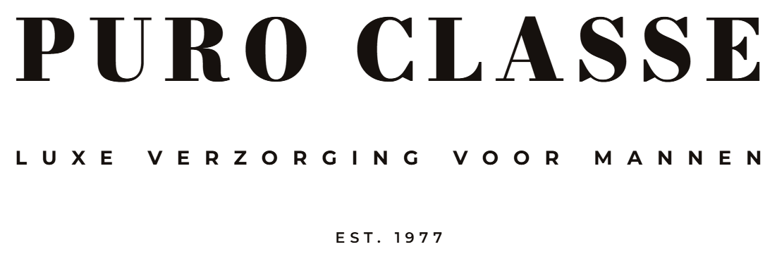 Puro Classe — luxe verzorging voor mannen, est. 1977