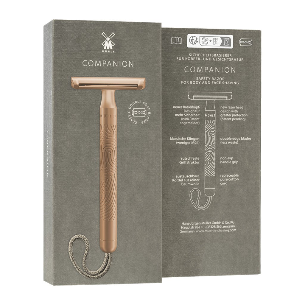Mühle RCOM15 - Unisex Safety Razor - Rosegold, tweede productfoto