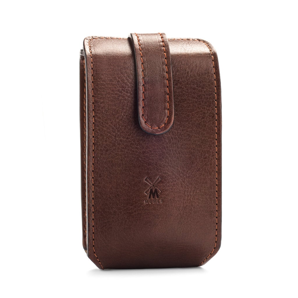 Mühle Reisetui leder bruin