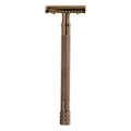 Merkur Safety Razor, Lange Handgreep, Rosé Goud Geplateerd