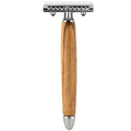 Fatip Safety Razor - Olijfhout, gesloten kam