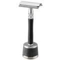 Feather Safety Razor schroefsluiting en houder (hout)