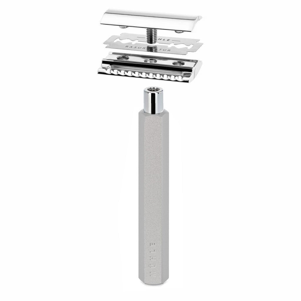 Mühle Safety Razor - Zilvergrijs - Gesloten Kam, tweede productfoto