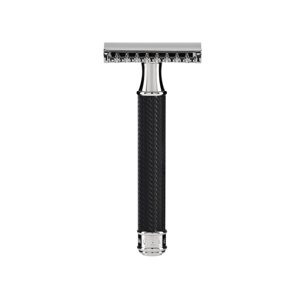 Mühle Safety Razor Traditional - Zwart, open kam, derde productfoto