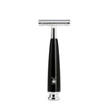 Mühle Safety Razor Rytmo - Zwart, gesloten kam