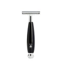 Mühle Safety Razor Vivo - Zwart, gesloten kam