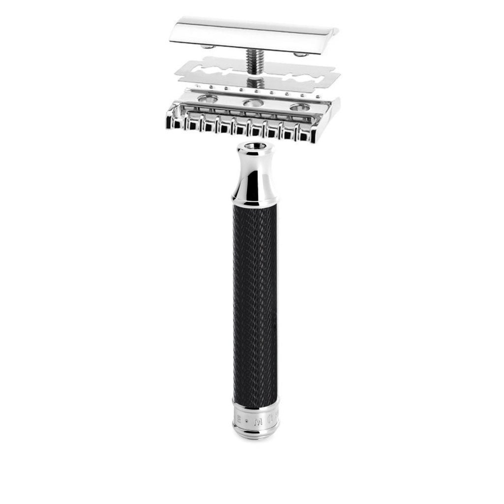 Mühle Safety Razor Traditional - Zwart, open kam, tweede productfoto