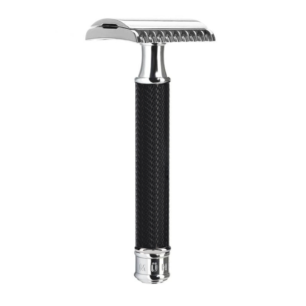 Mühle Safety Razor Traditional - Zwart, open kam