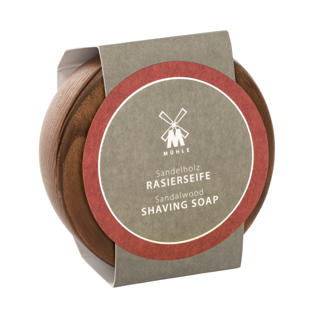 Mühle Sandalwood Scheerzeep 65g Hout