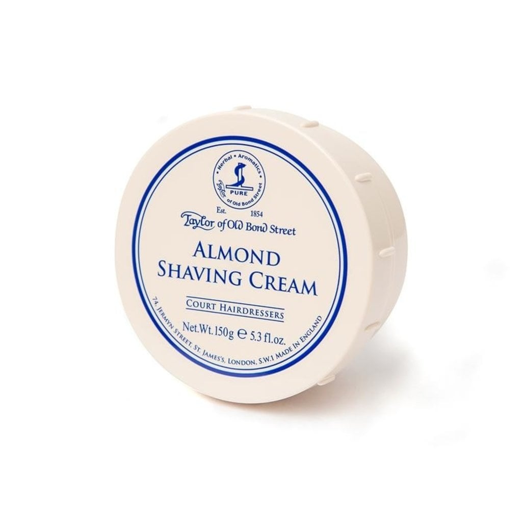 Taylor of Old Bond Street Scheercrème 150g Almond, tweede productfoto