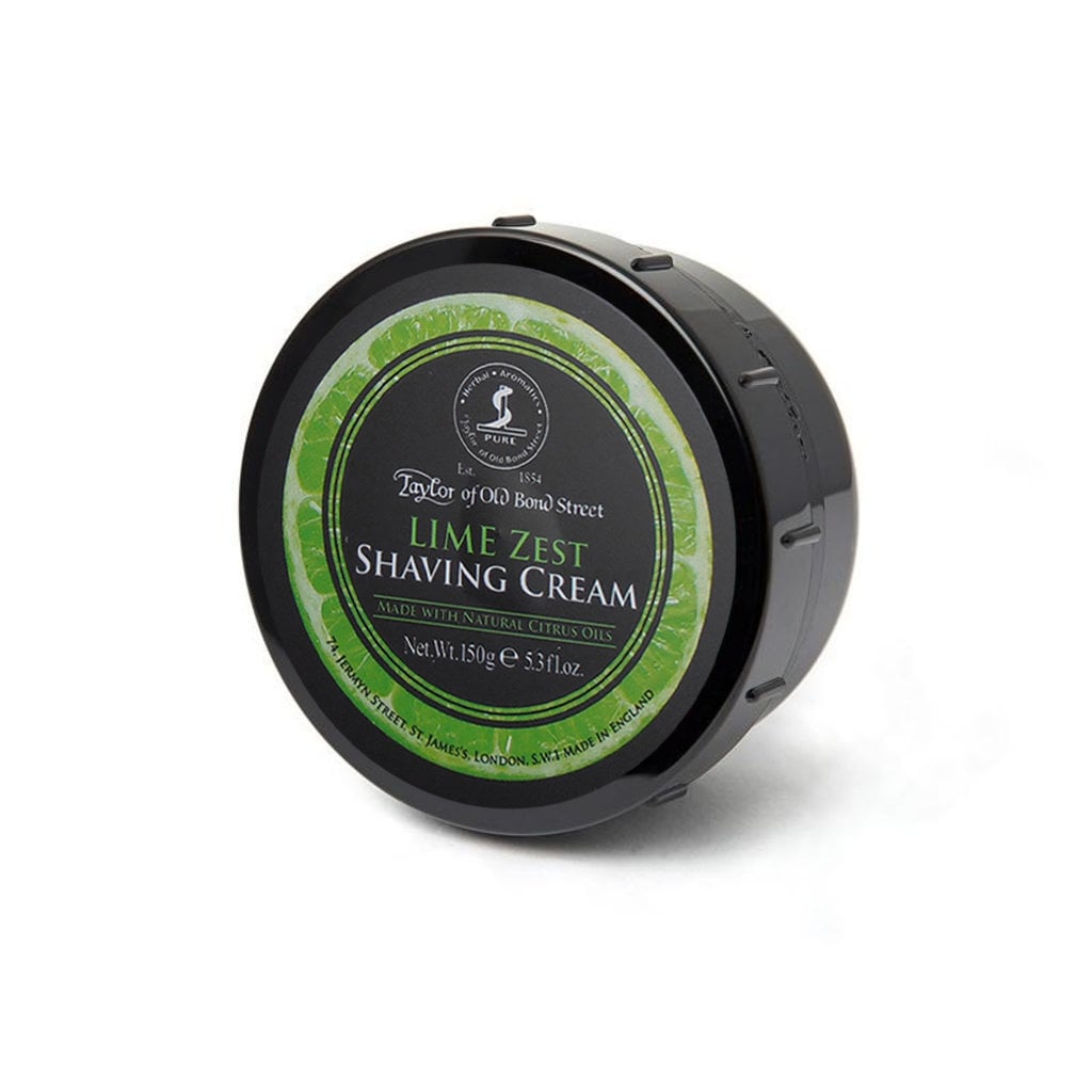 Taylor of Old Bond Street Scheercrème 150g Lime Zest, tweede productfoto