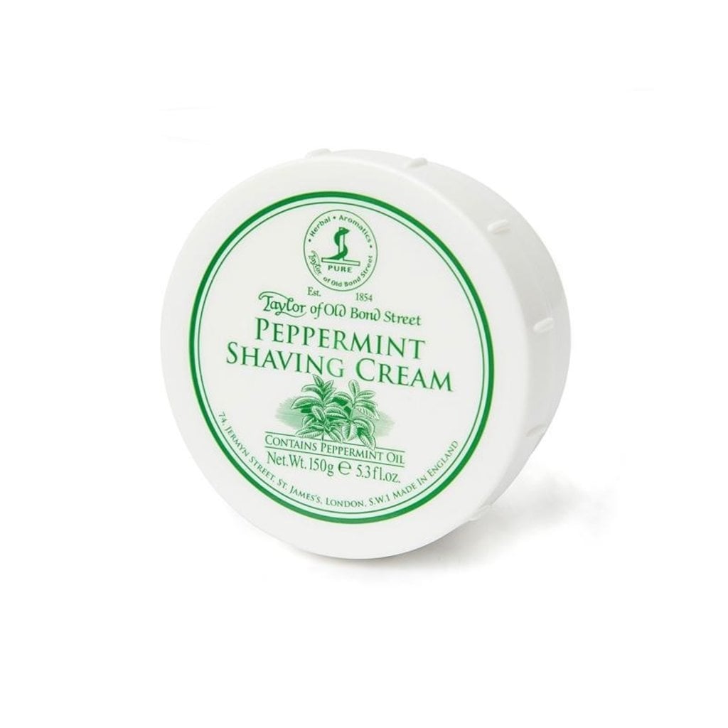 Taylor of Old Bond Street Scheercrème 150g Peppermint, tweede productfoto