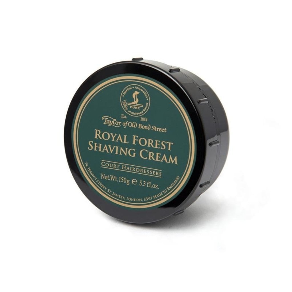 Taylor of Old Bond Street Scheercrème 150g Royal Forest, tweede productfoto