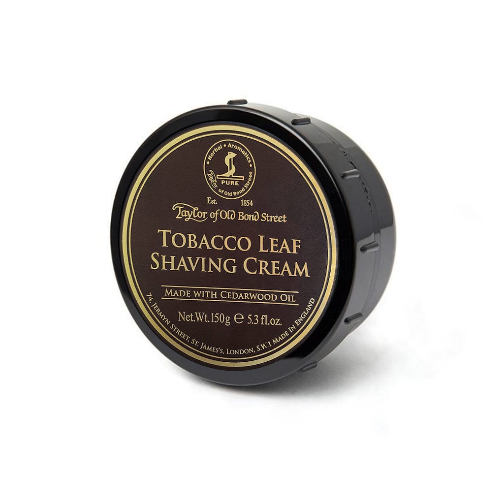 Taylor of Old Bond Street Scheercrème 150g Tobacco Leaf, tweede productfoto