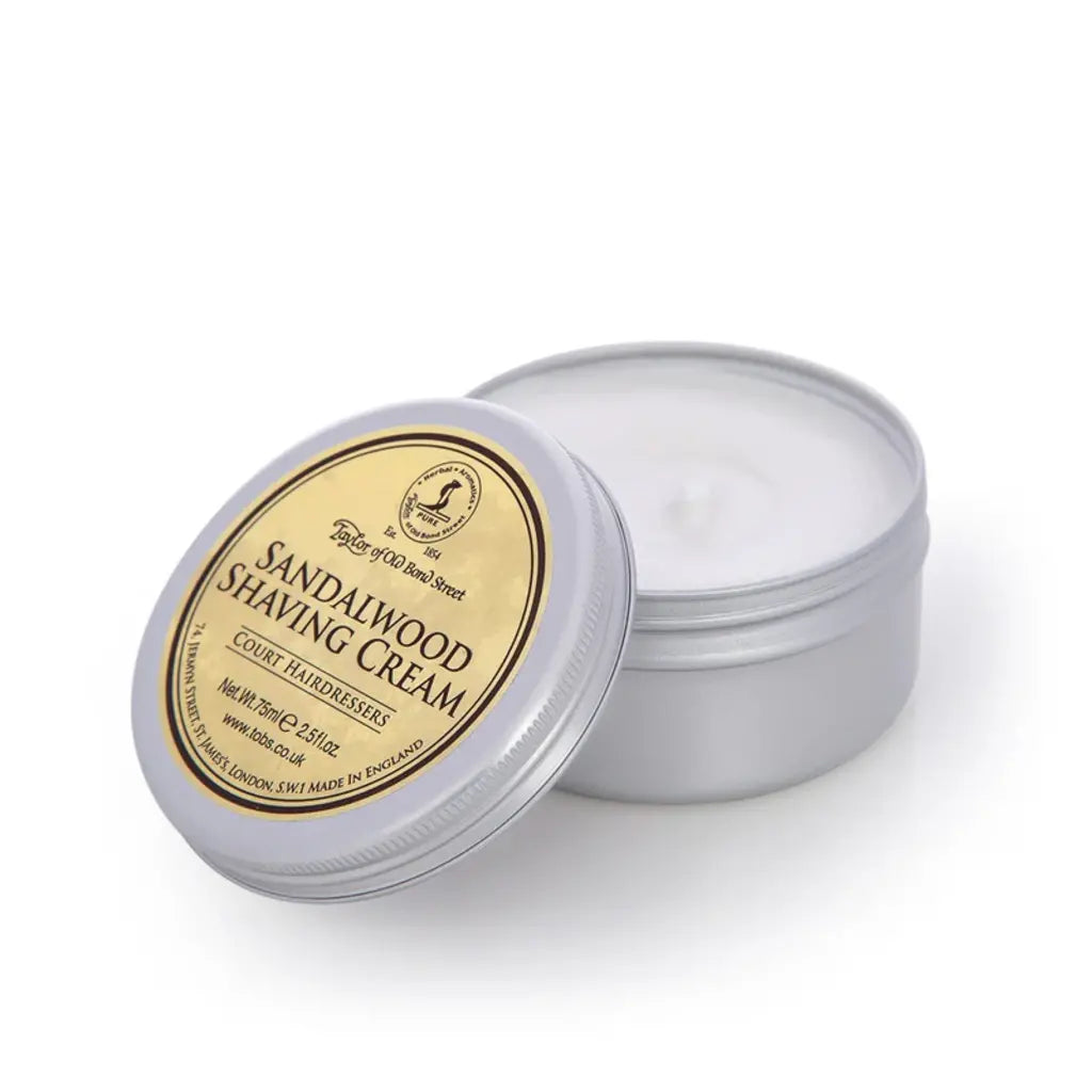 Taylor of Old Bond Street Scheercrème 75ml Sandalwood - 60 ml