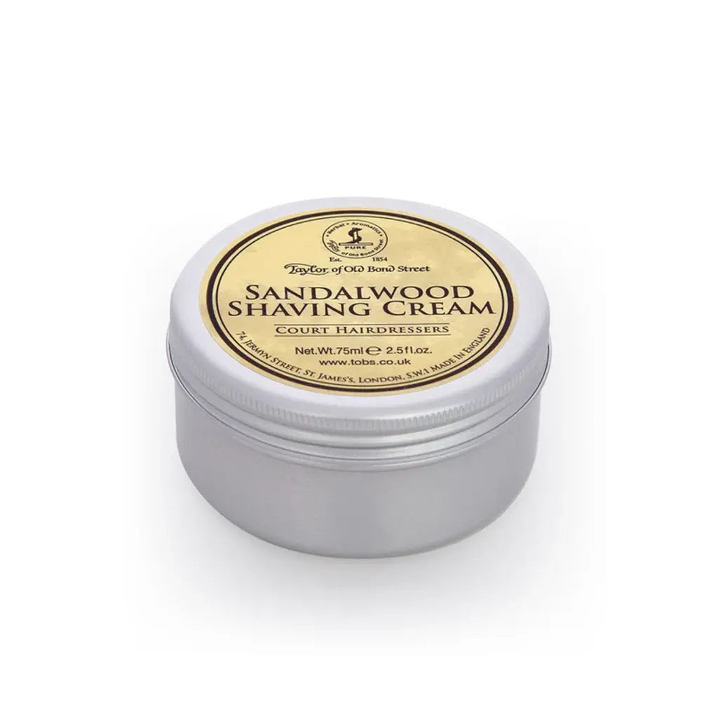 Taylor of Old Bond Street Scheercrème 75ml Sandalwood - 60 ml, tweede productfoto