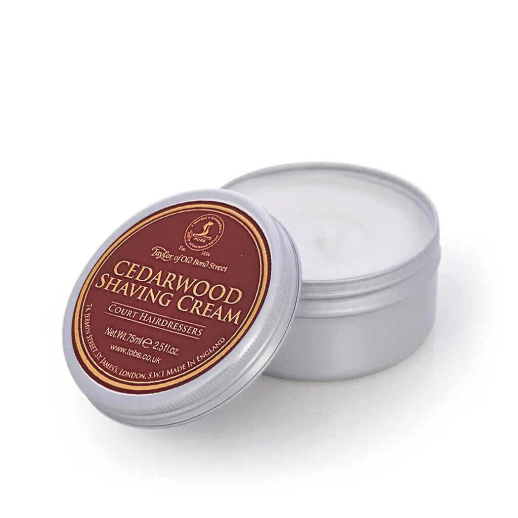Taylor of Old Bond Street Scheercrème Cedarwood 75 g