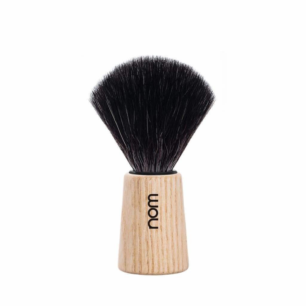 NOM Scheerkwast Black Fibre® - Blank Essenhout, tweede productfoto