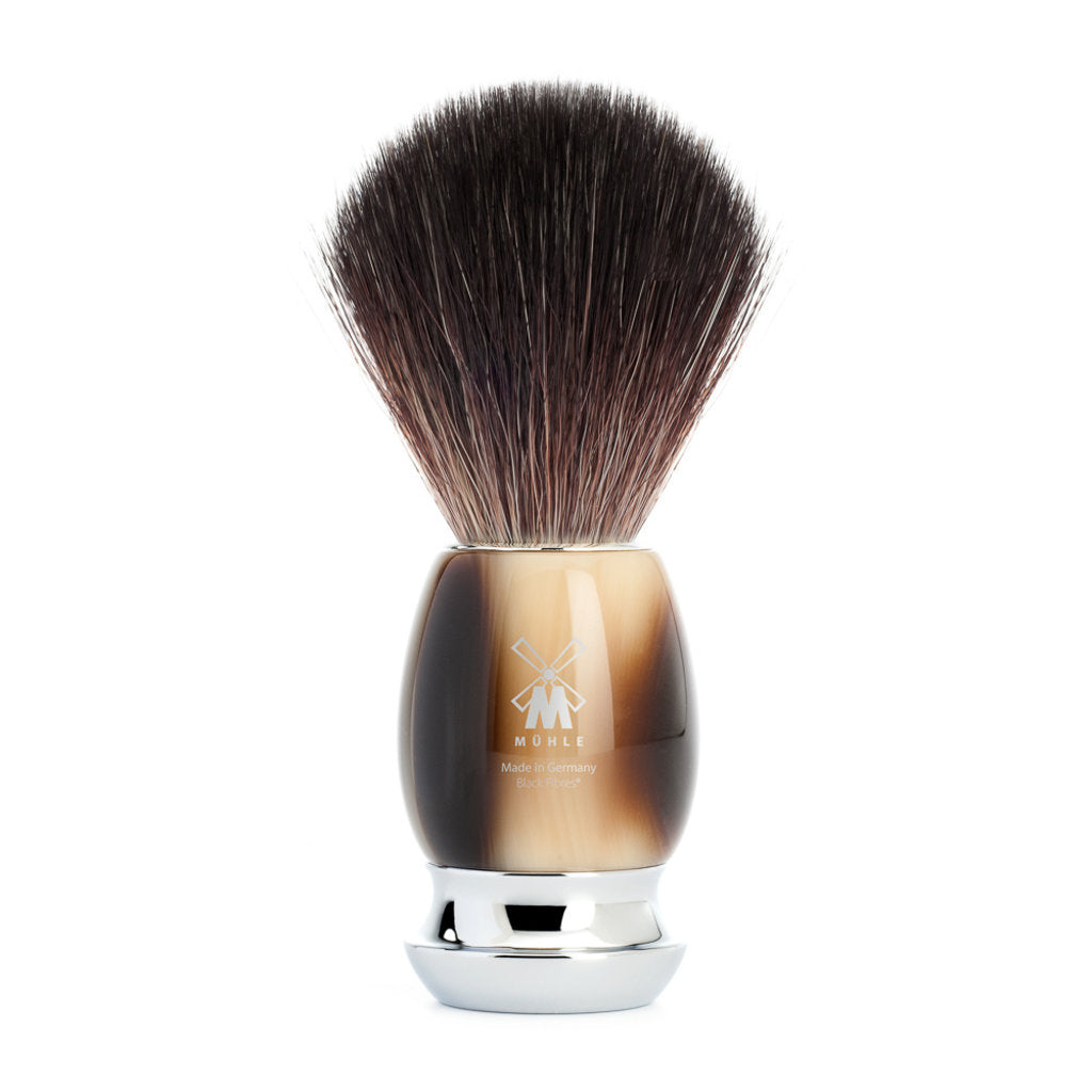 Mühle Scheerkwast Black Fibre® - Hoornbruin