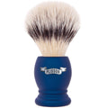 Plisson 1808 Scheerkwast Essential Blauw White Fibre