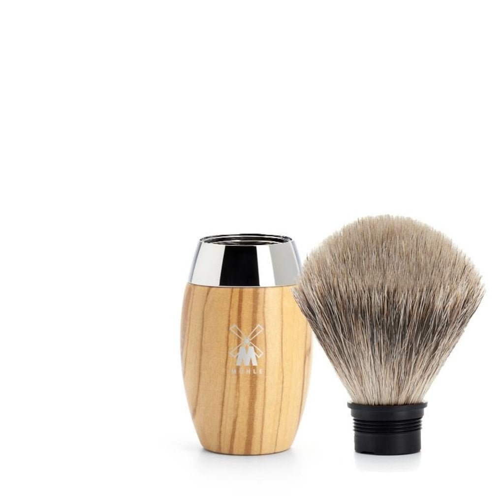 Mühle Scheerkwast Fijndas - Olijfhout, tweede productfoto