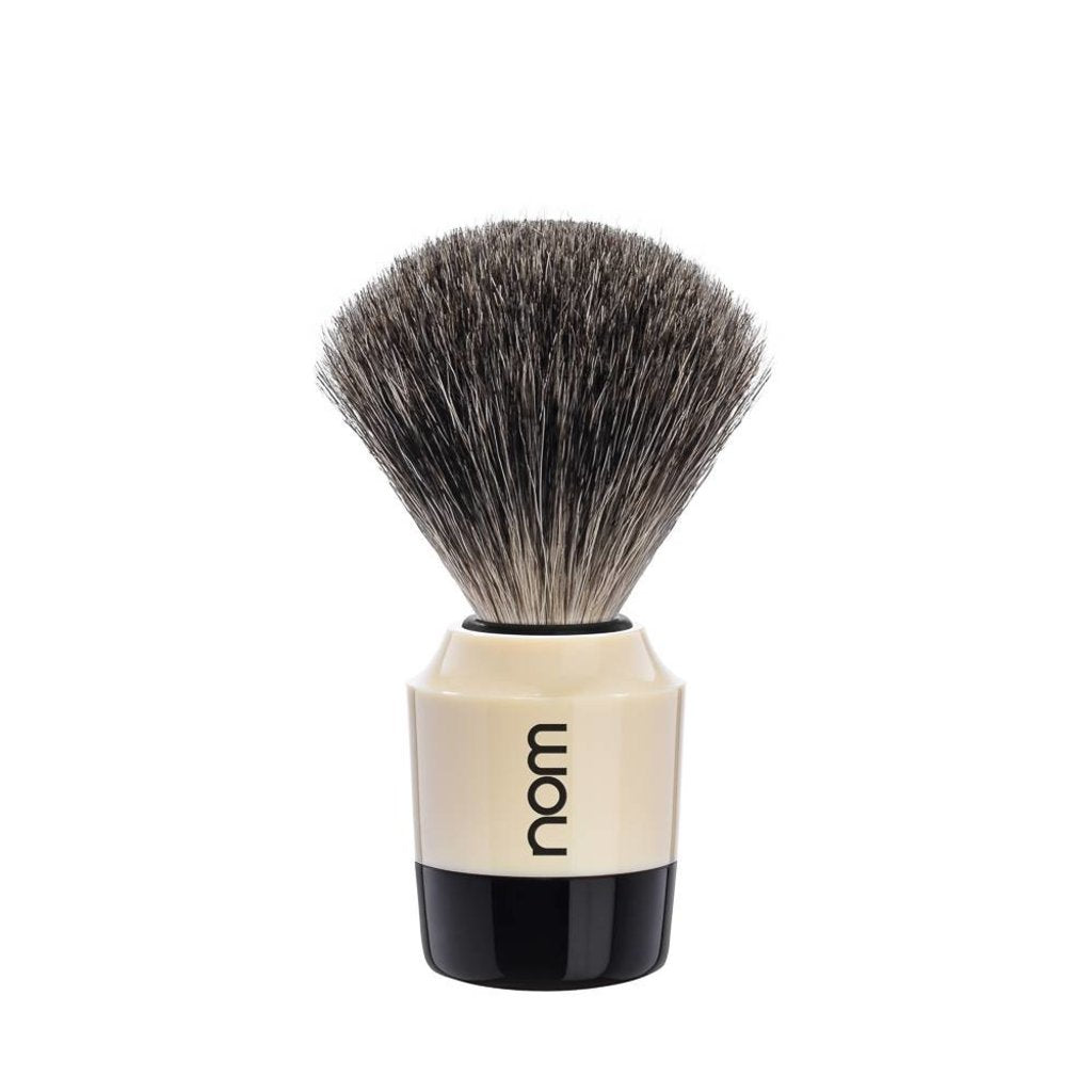 NOM Scheerkwast Graudas - Creme/Zwart