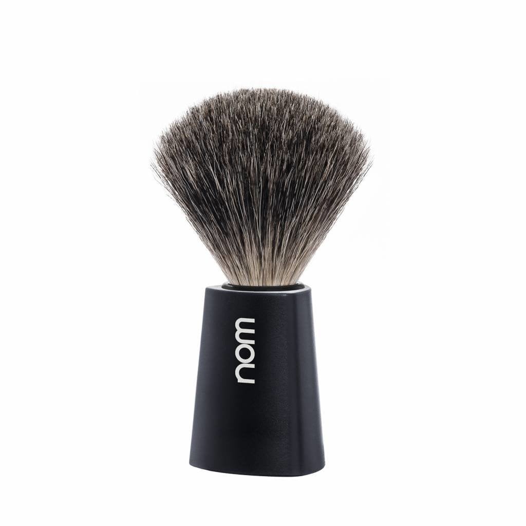 NOM Scheerkwast Graudas Carl - Zwart, tweede productfoto