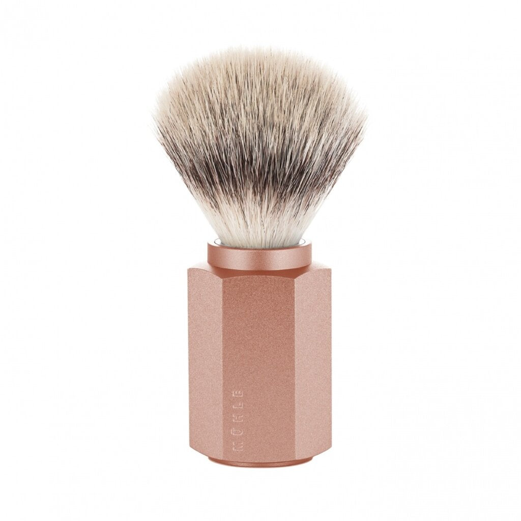 Mühle Scheerkwast Hexagon Silvertip Fibre® Sunrise