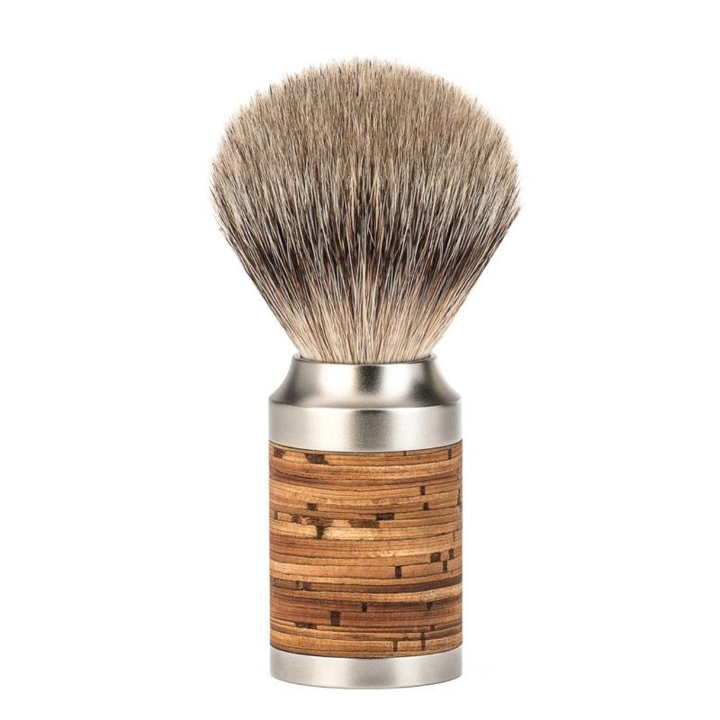 Mühle Scheerkwast Silvertip Dassenhaar - Berk / RVS