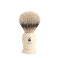 Mühle Scheerkwast Silvertip Dassenhaar - Ivoor, 19 mm