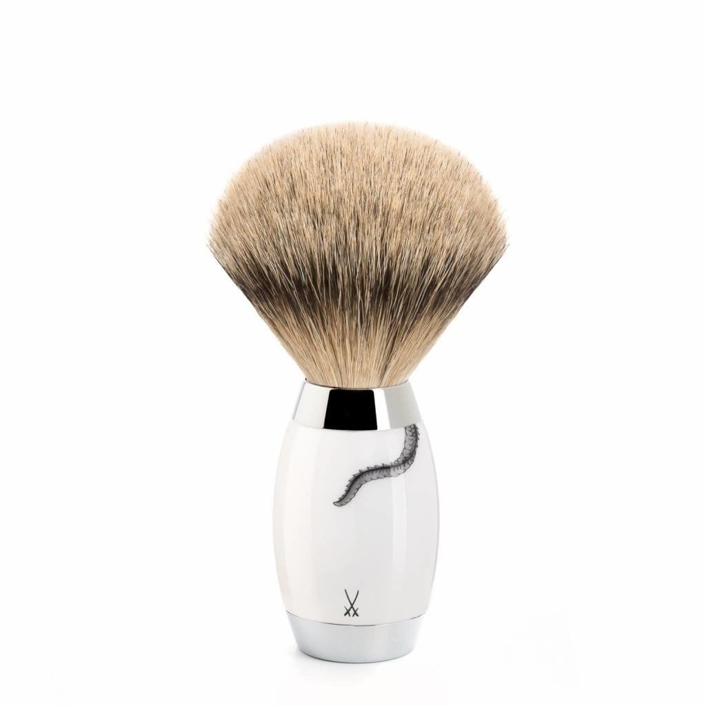 Mühle Scheerkwast Silvertip Dassenhaar - Meissen Porselein, tweede productfoto
