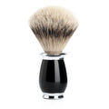 Mühle Scheerkwast Silvertip Dassenhaar Purist - Zwart, 21 mm