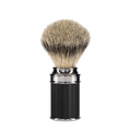 Mühle Scheerkwast Silvertip Dassenhaar - Zwart, 19 mm