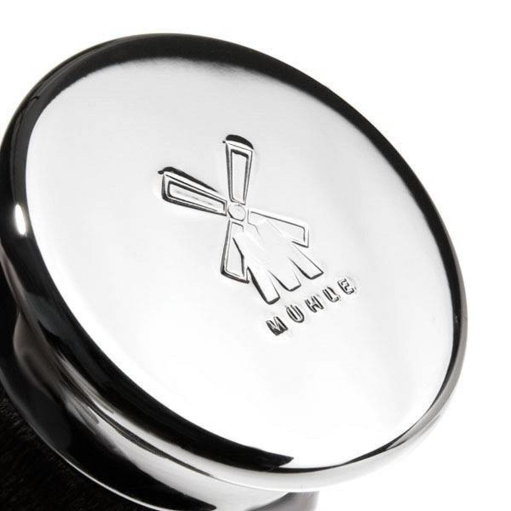 Mühle Scheerkwast Silvertip Dassenhaar Sophist - Zwart, 23 mm, tweede productfoto