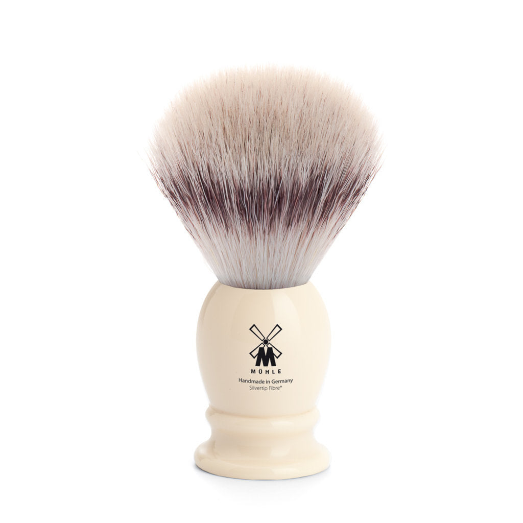 Mühle Scheerkwast Silvertip Fibre® - Ivoor, 21 mm