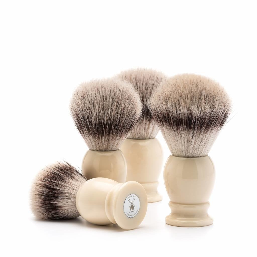 Mühle Scheerkwast Silvertip Fibre® - Ivoor, 25 mm, derde productfoto
