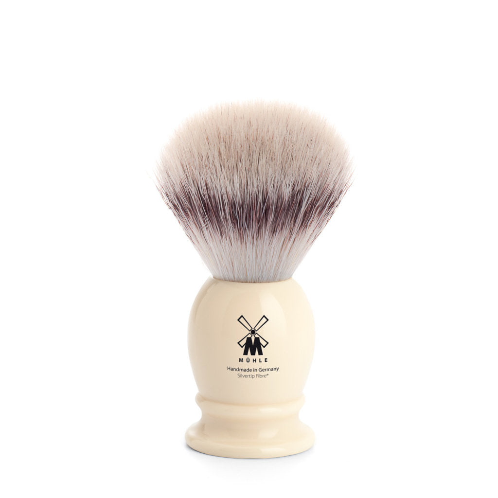 Mühle Scheerkwast Silvertip Fibre® - Ivoor, 19 mm