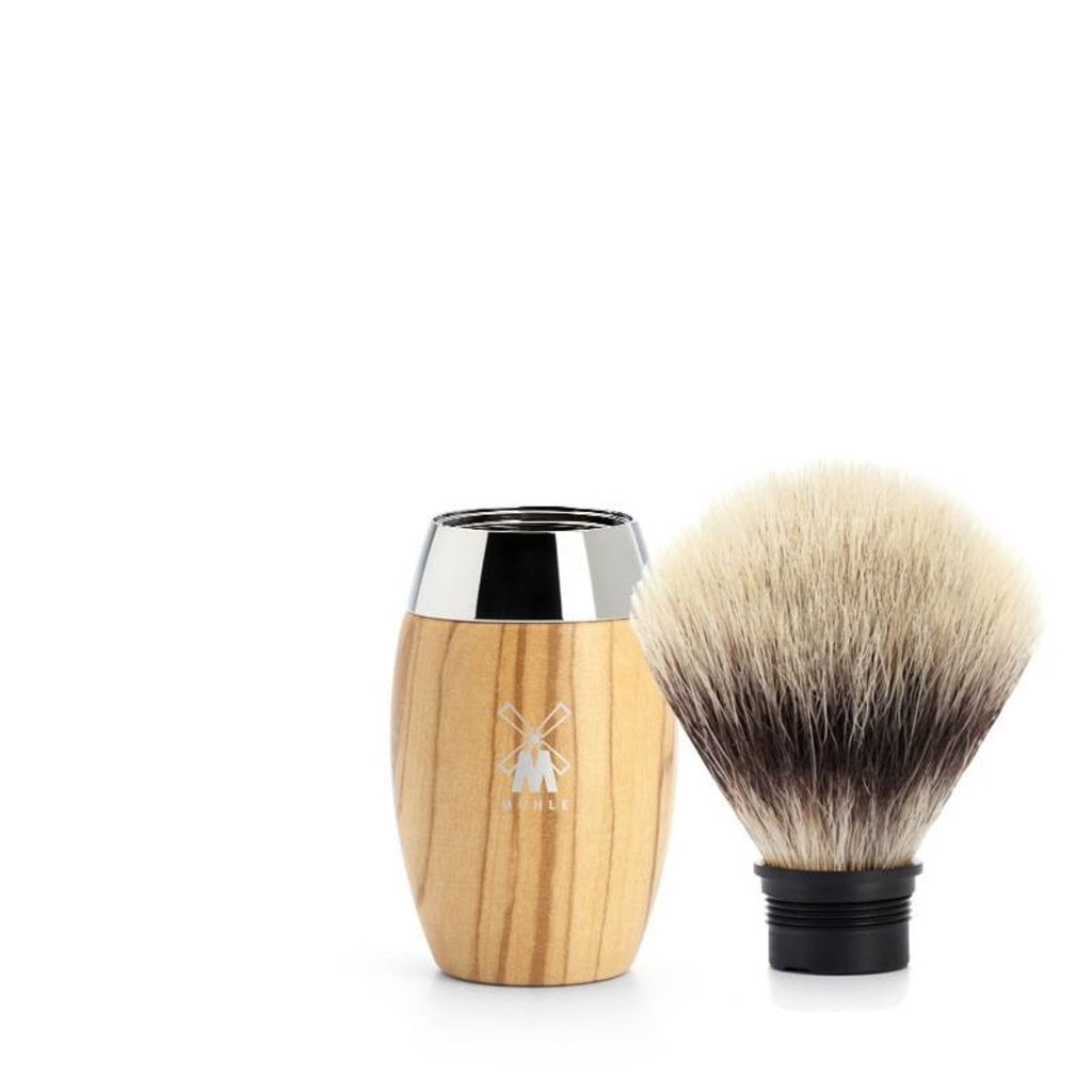 Mühle Scheerkwast Silvertip Fibre®- Olijfhout, tweede productfoto