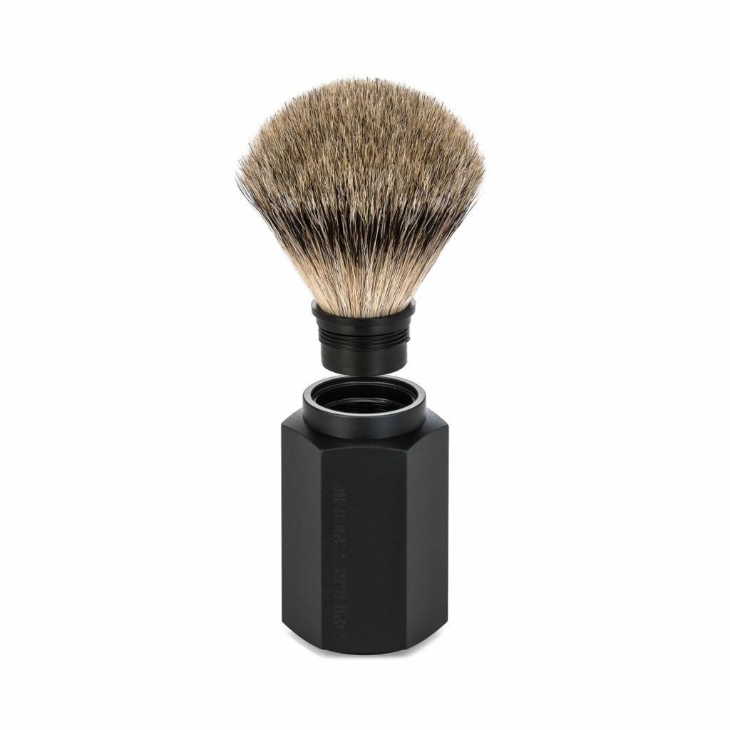 Mühle Scheerkwast Silvertip - Graphite, tweede productfoto