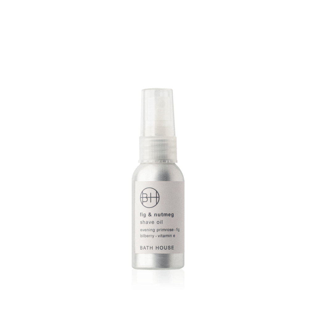 Bath House Scheerolie 30ml Fig & Nutmeg