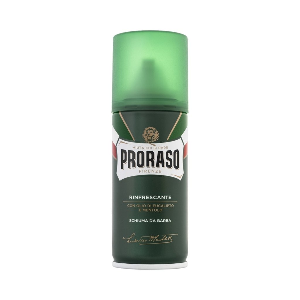 Proraso Scheerschuim 100 ml Travel Green - 6 stuks