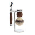Mühle Scheerset Silvertip Fibre 3-delig Sophist - Ironwood Fusion®
