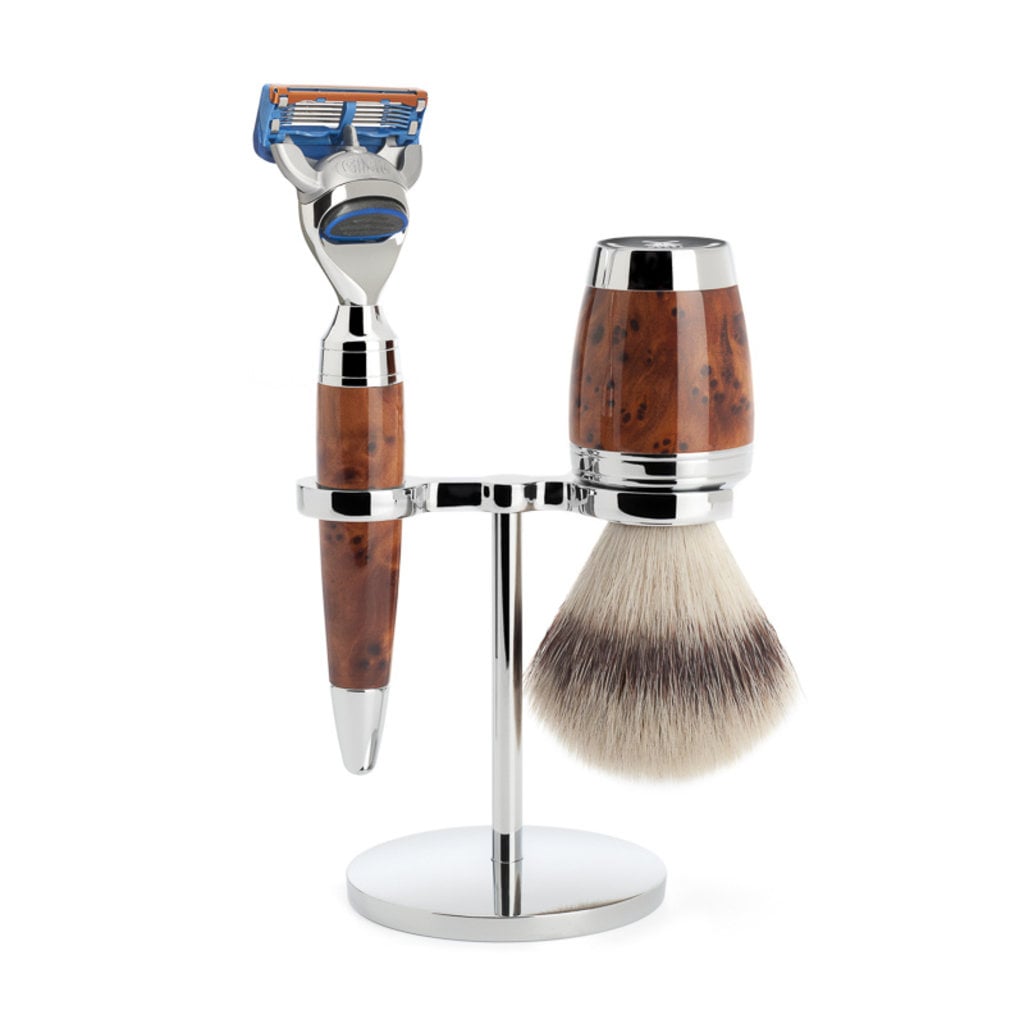 Mühle Scheerset 3-delig Stylo - Thuja wood Fusion®