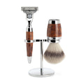 Mühle Scheerset 3-delig Stylo - Thuja wood Mach3®