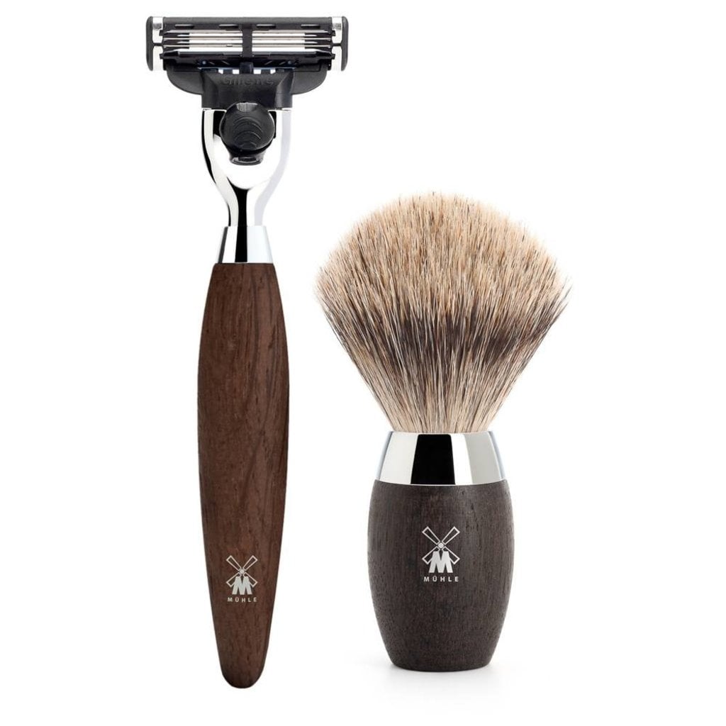 Mühle Scheerset Fijndas Kosmo 3-delig - Moeraseik - Mach3®, tweede productfoto