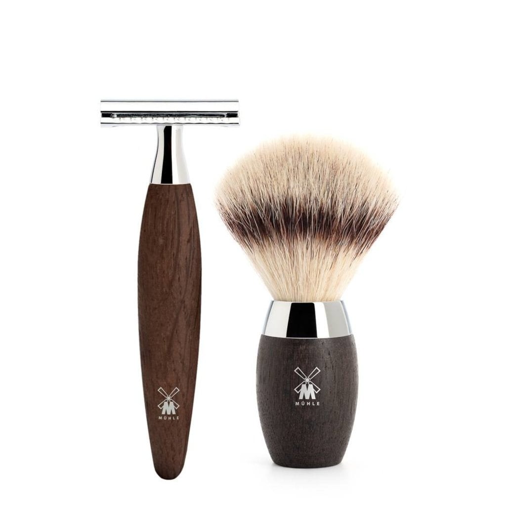 Mühle Scheerset Kosmo 3-delig - Moeraseik - Saf.Razor, tweede productfoto