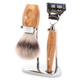 Mühle Scheerset Fibre® Kosmo 3-delig - Olijfhout - Fusion®