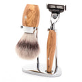 Mühle Scheerset Kosmo 3-delig - Olijfhout - Mach3®