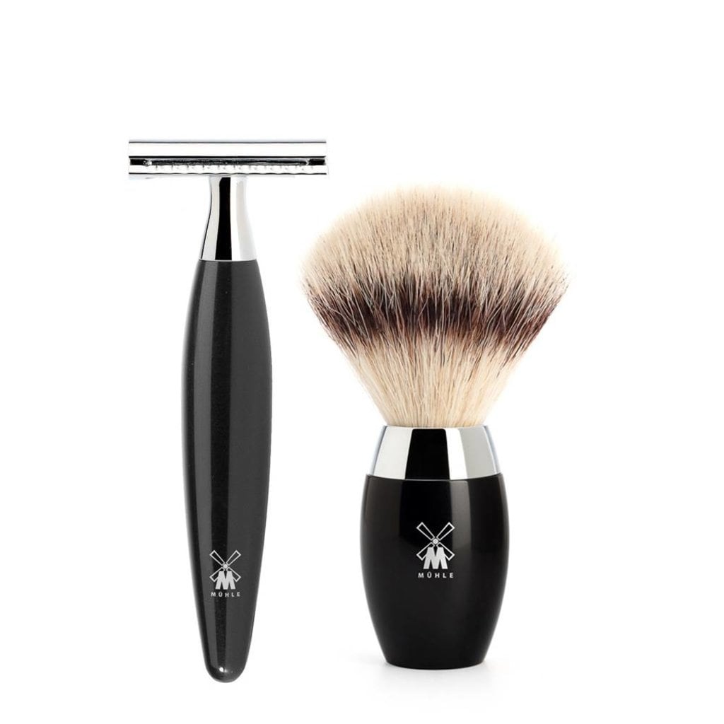 Mühle Scheerset Kosmo 3-delig - Zwart - Saf.Razor, tweede productfoto